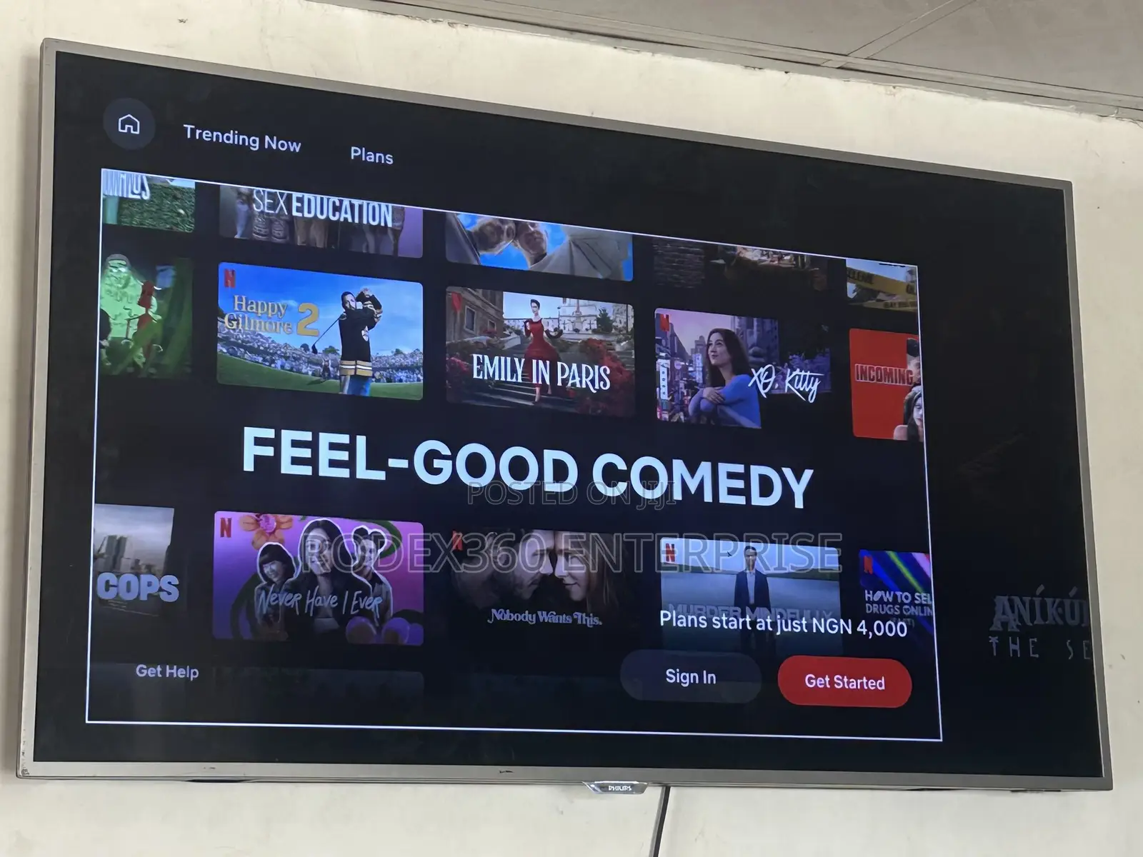 55” Uk Used Philips Android Smart TV