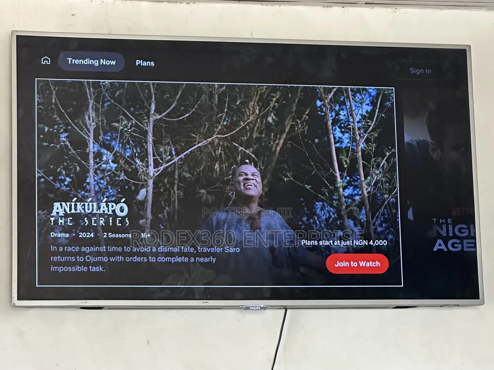 55” Uk Used Philips Android Smart TV