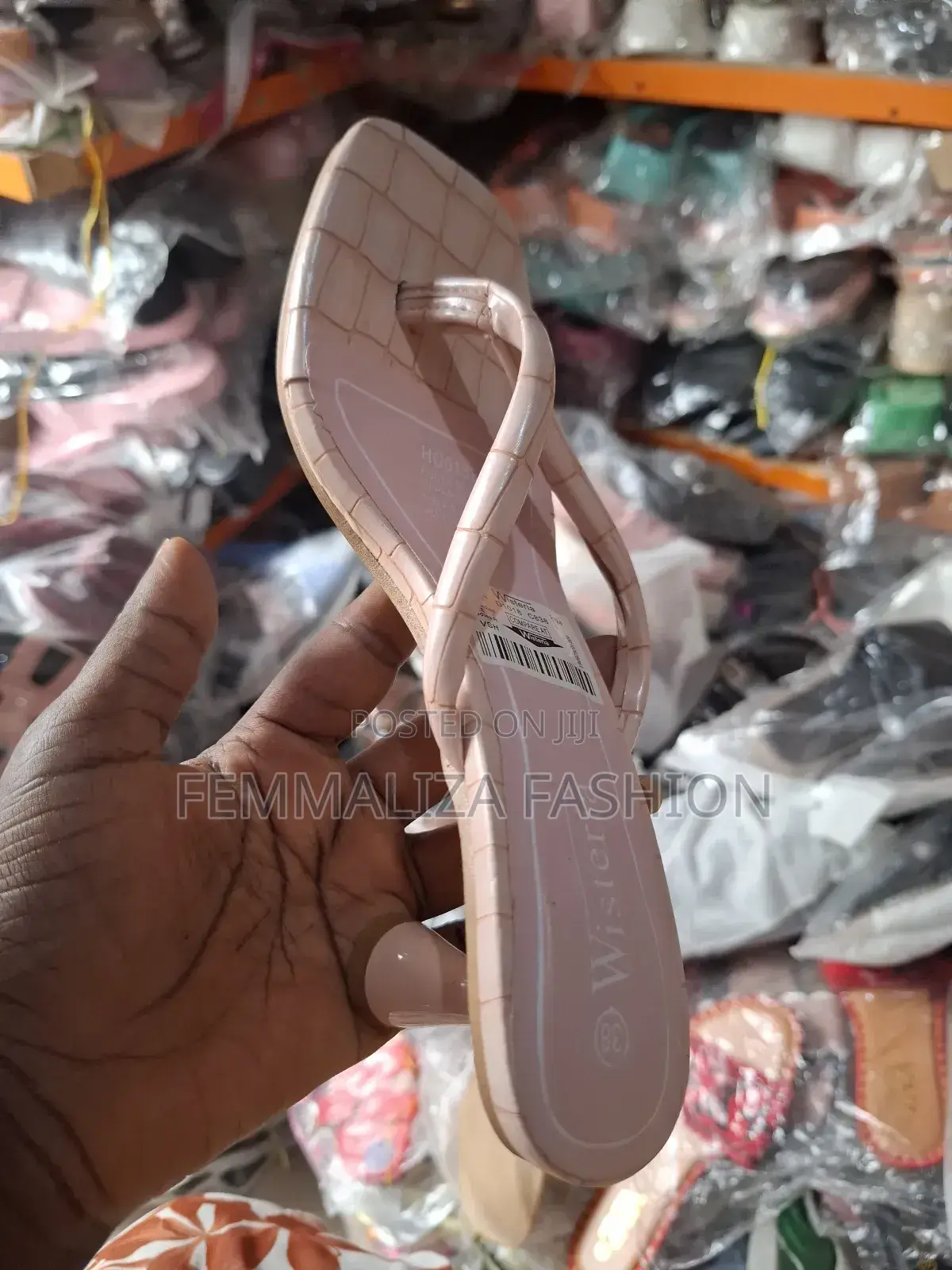 Ladies Comfy Heels Slippers