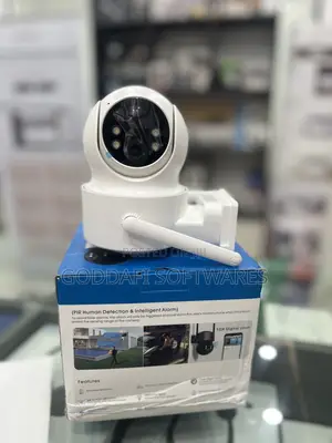360 Wifi Solar Camera With Battery | Goddafi Stores