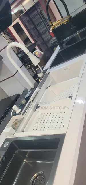White Kitchen Sink