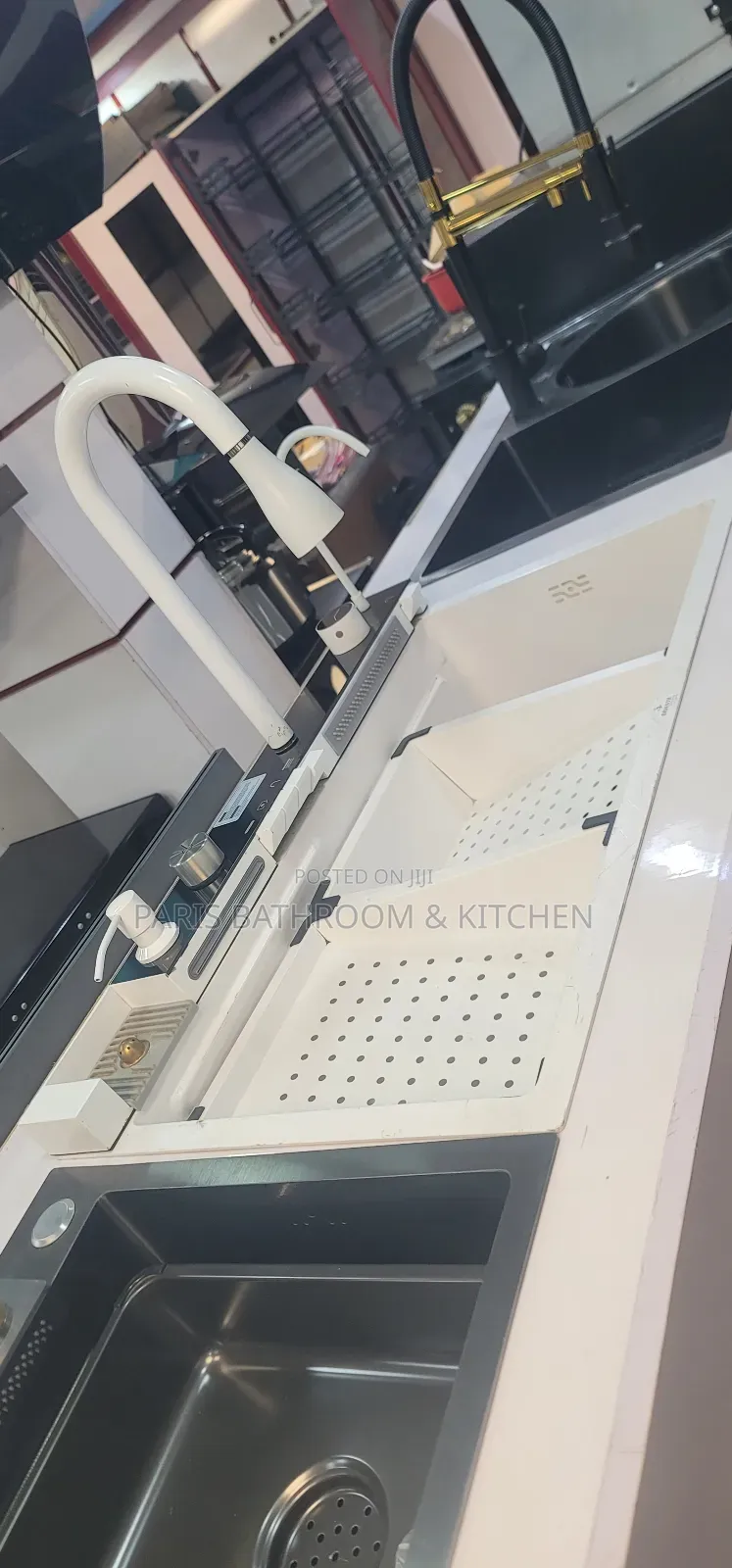 White Kitchen Sink