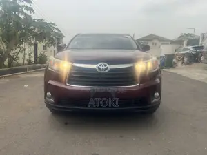 Toyota Highlander Limited V6 4x4 (3.5L 6cyl 6A) 2016 Red