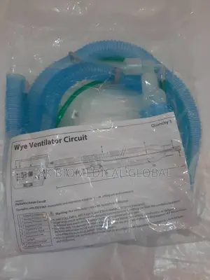 Pediatric/Adult, Single-Limb, Wye Ventilator Circuit