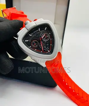 Lamborghini Rubber Men Wristwatch