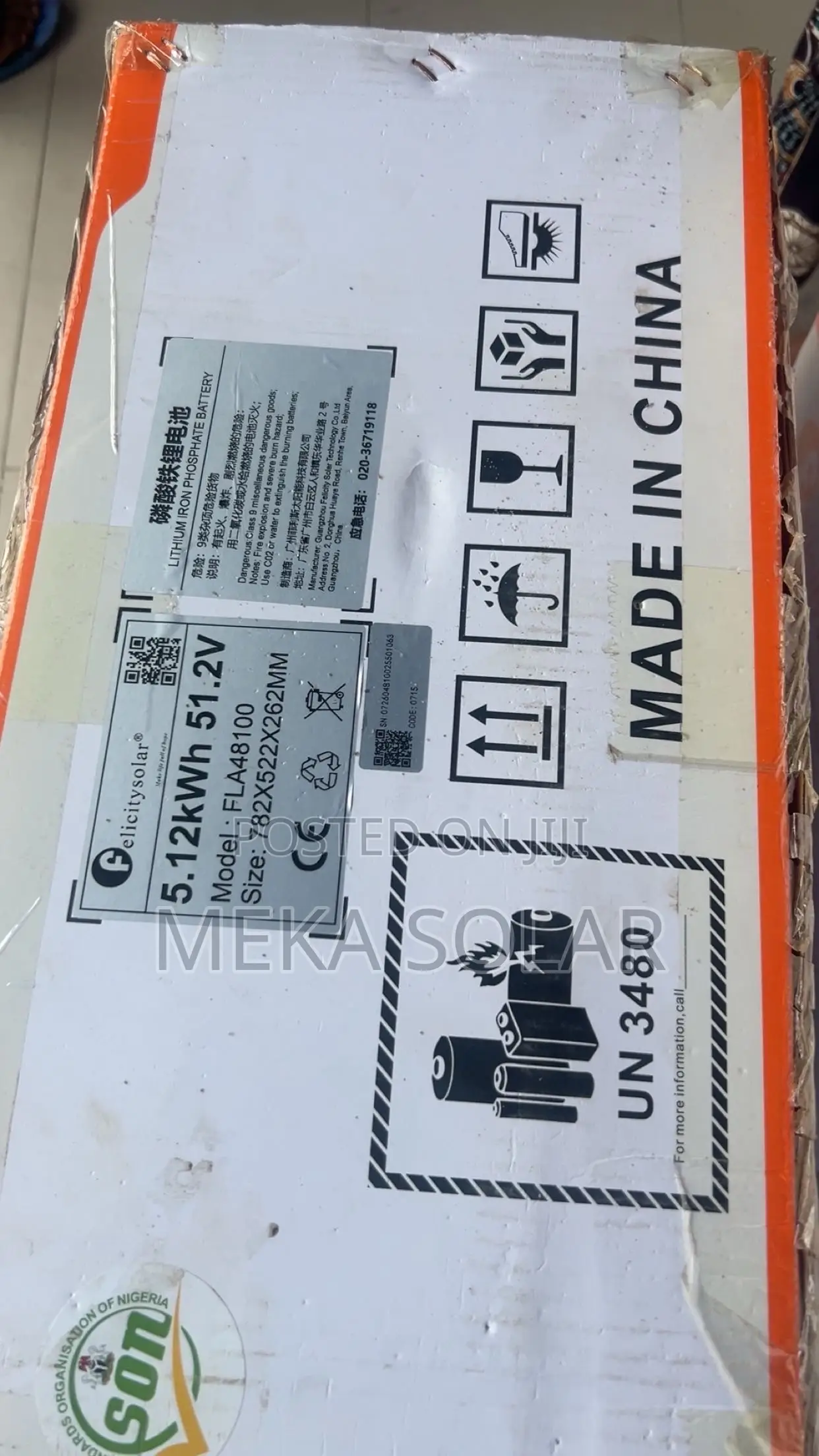 Felicity 5kw Lithium Battery