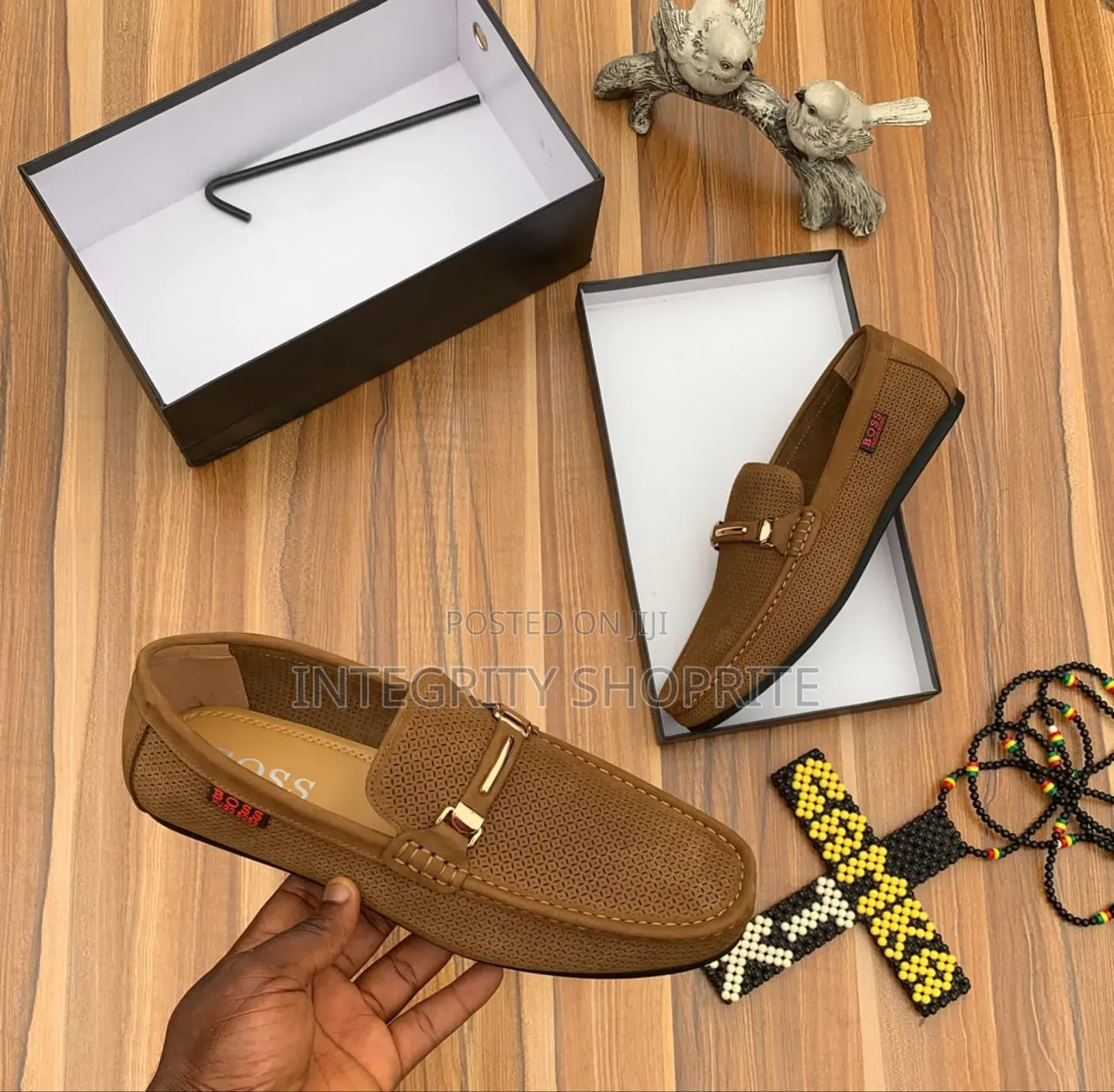 Boss Leather Loafers