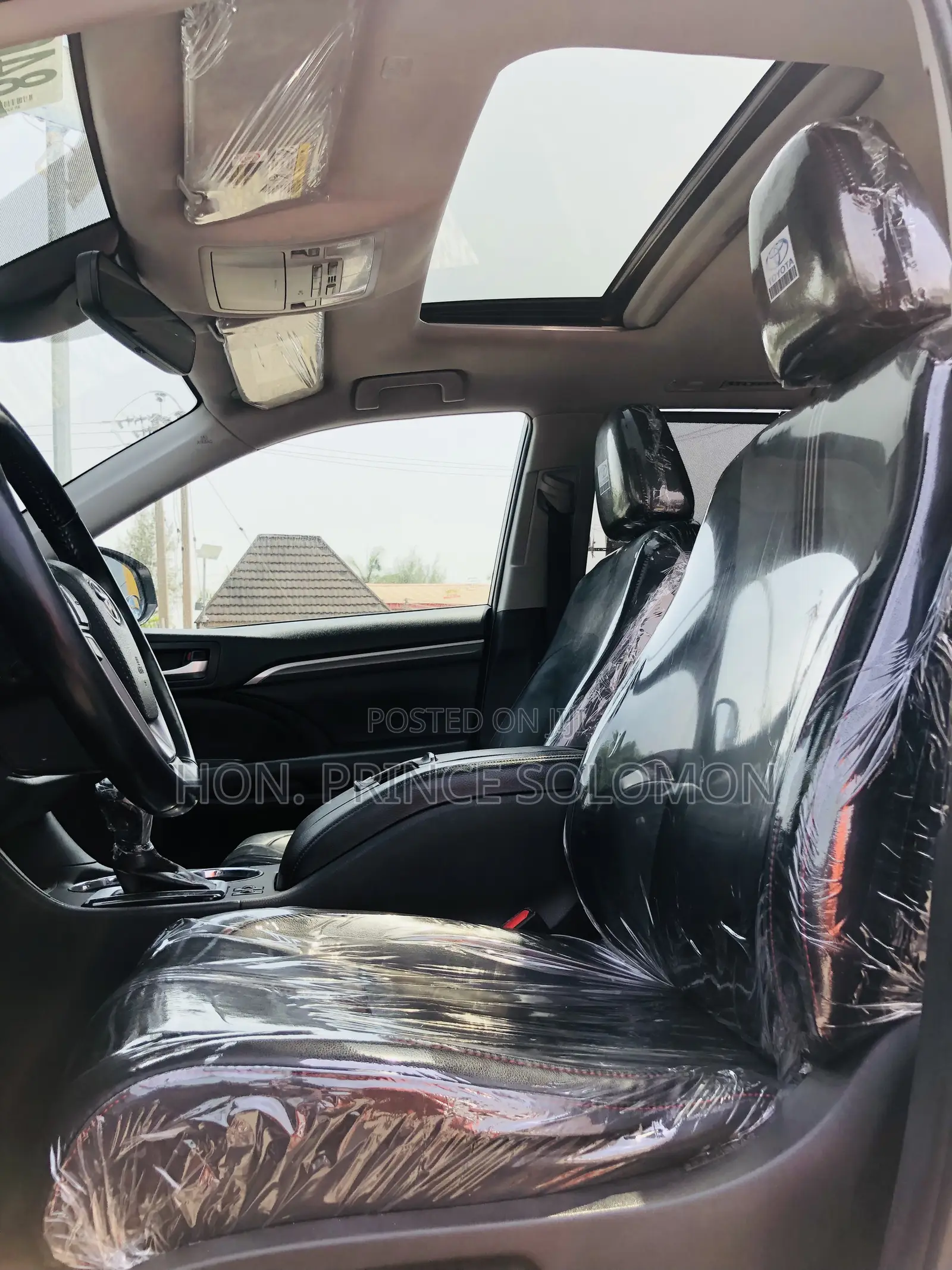 Toyota Highlander SE 2019 Off white