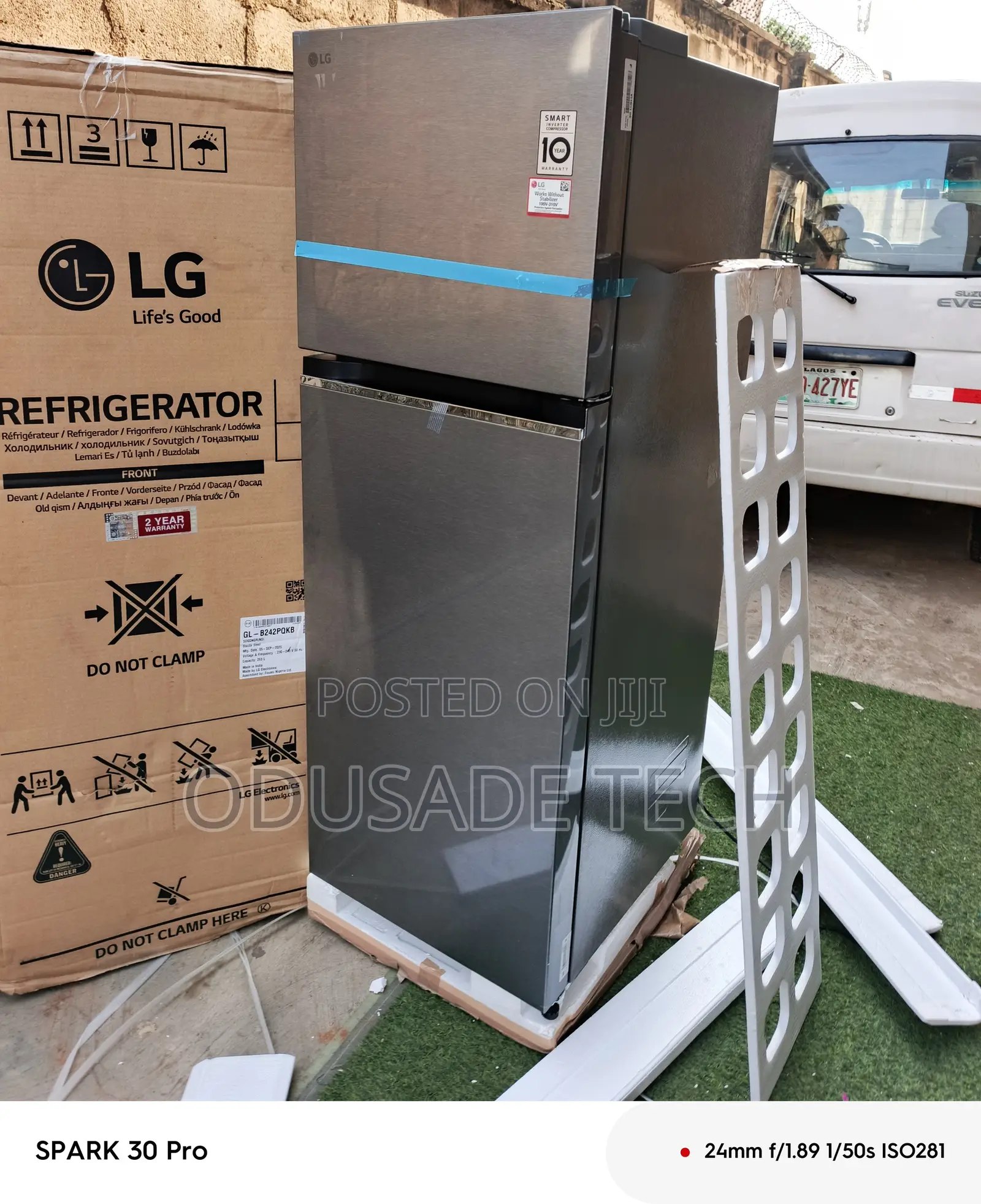 Gl-B24pqkb Lg Refrigerator 263l Capacity