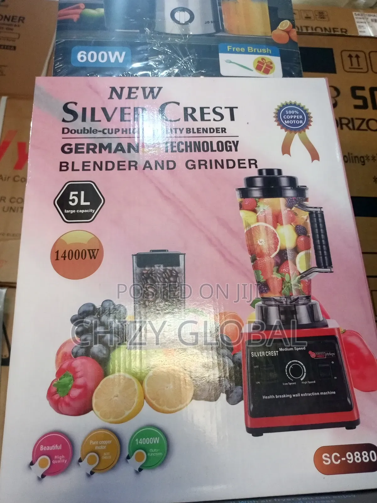 New Silver Crest With a Year and Safe Delivery