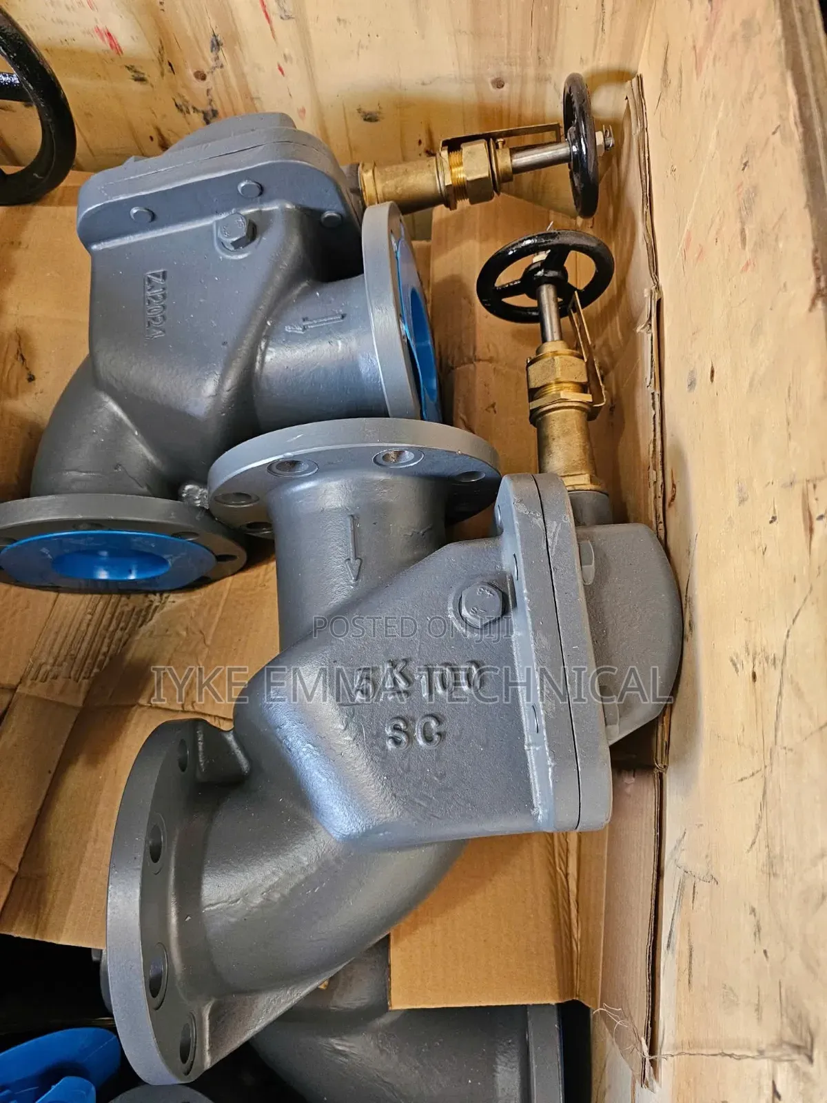 Storm Valve 100 Angled Type