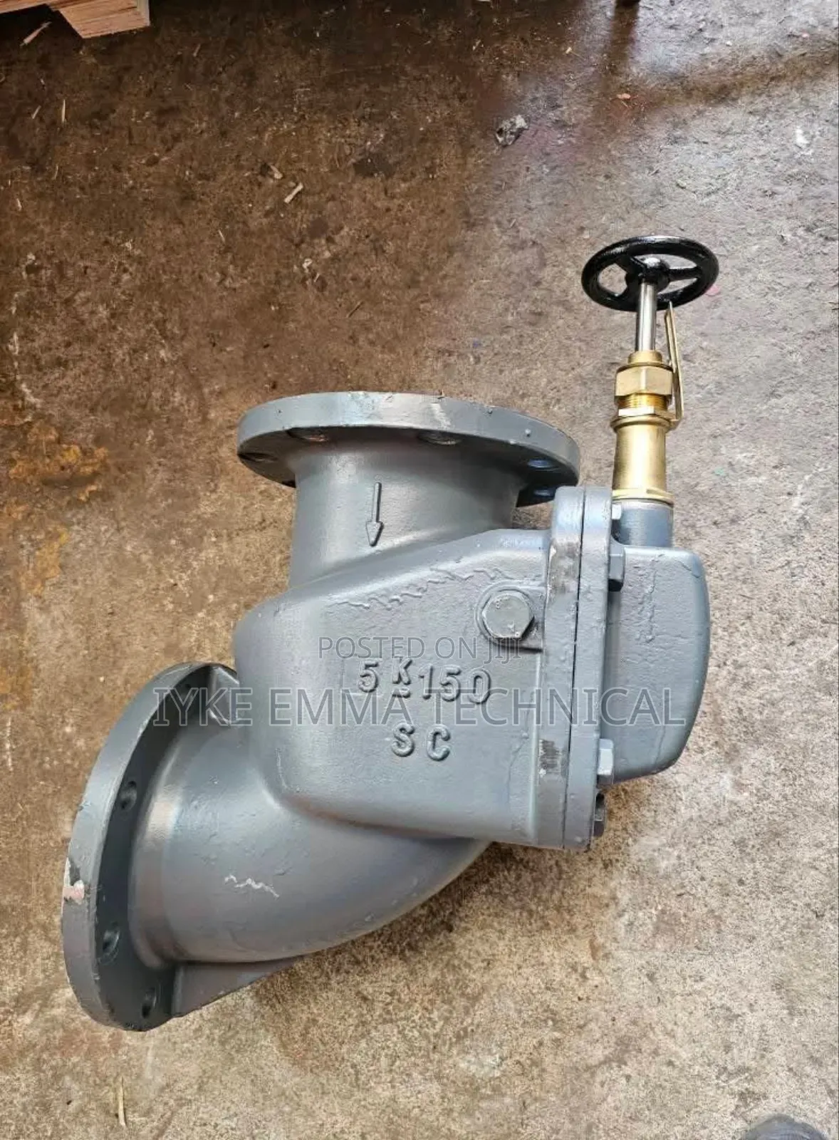  150 Angle-Type Storm Valve