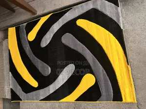 Design Center Rugs (Yellow And Black)