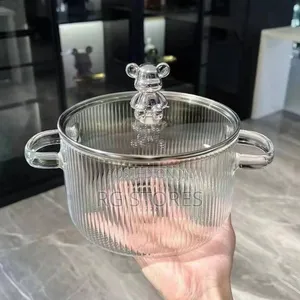 Broscilicate Glass Cooking Pot