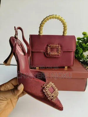 Sets of Female Shoes and Bags