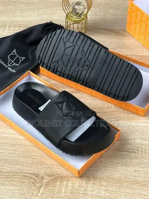 Naked Wolfe Leather Slides
