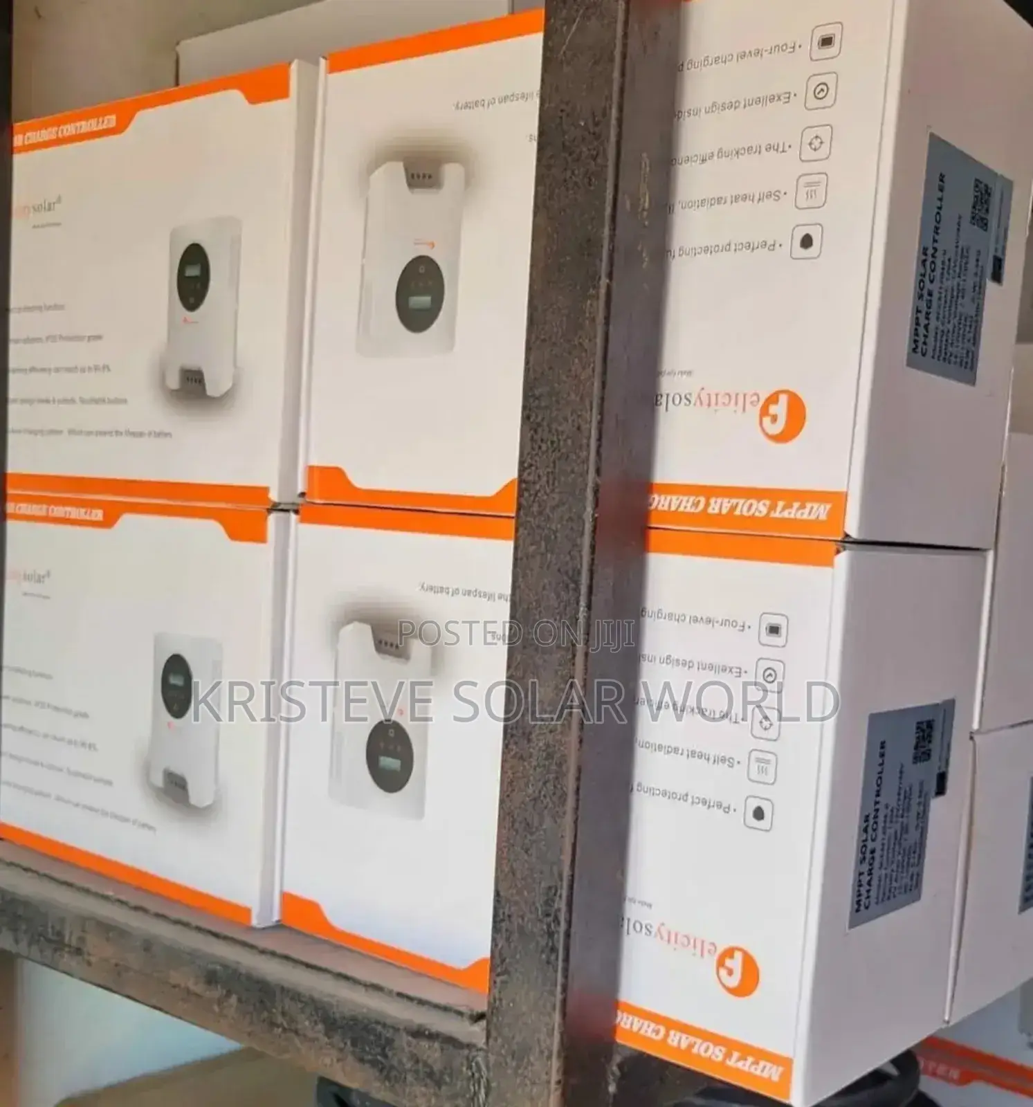 Heavy-Duty 100a Charge Controller – Stable Efficient Charging