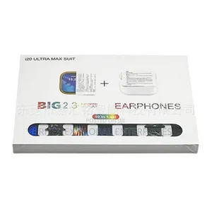 Smartwatch and Bluetooth Earpod I20 Ultra 2 Max Android Ios Compatible
