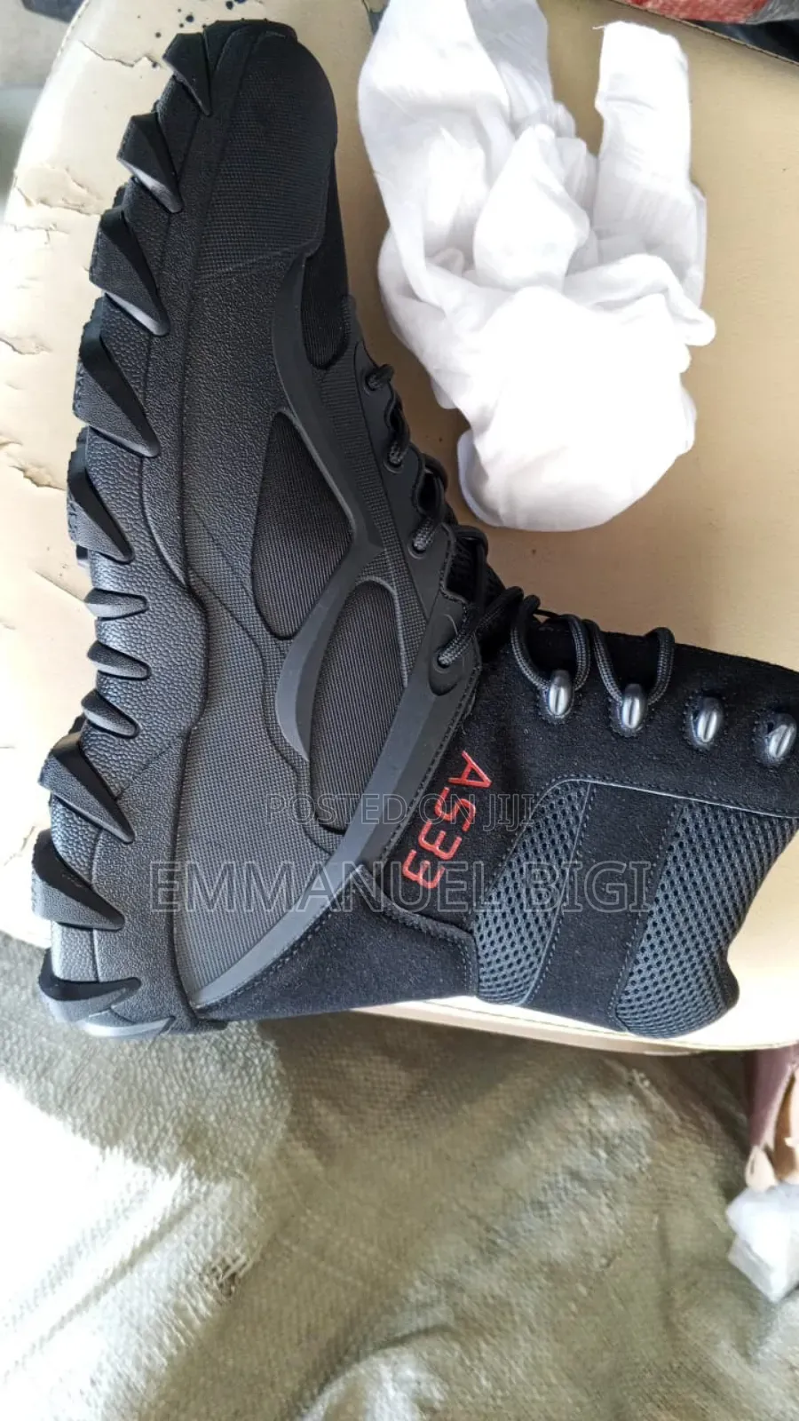 A533 Black Boot