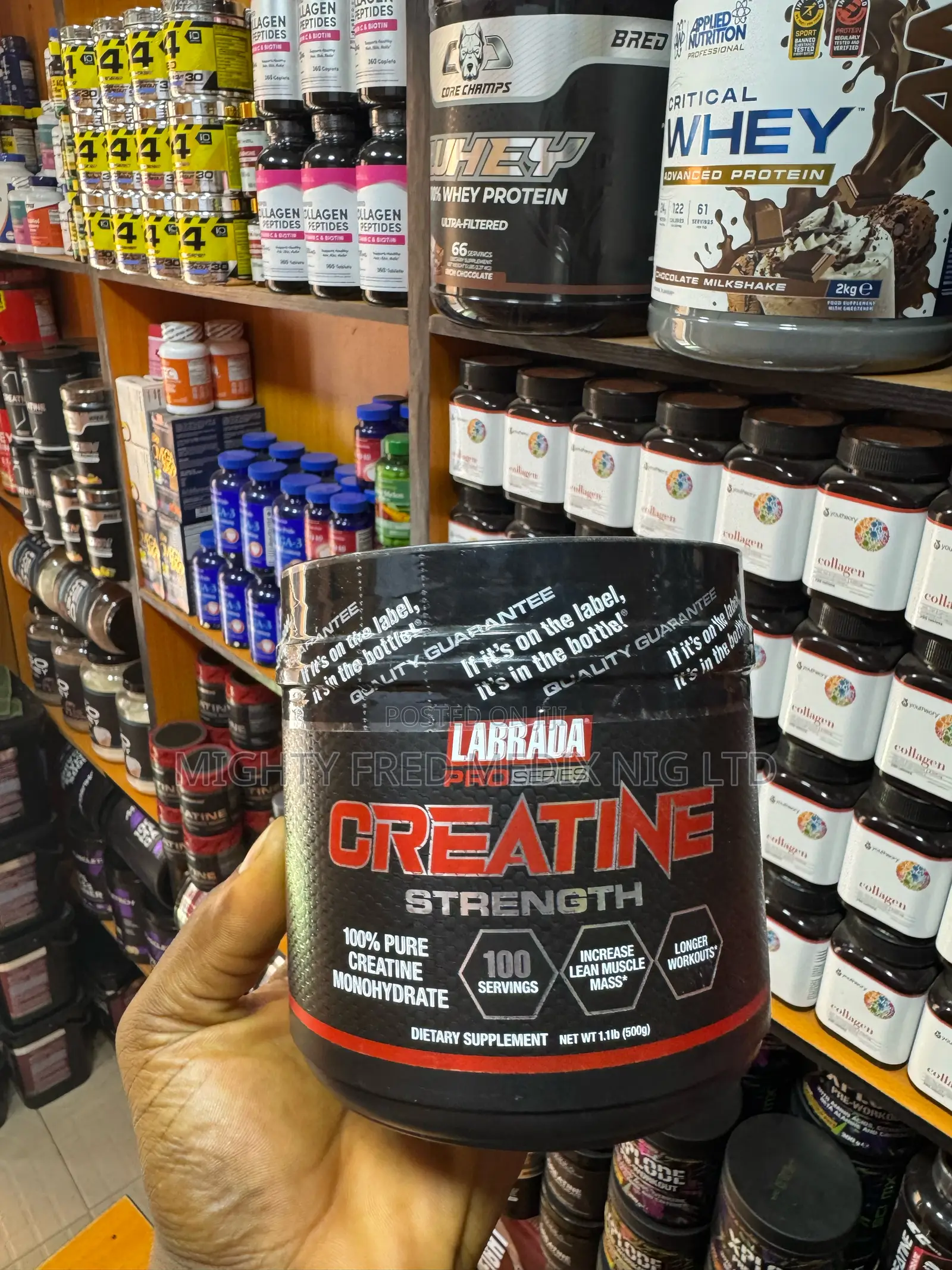 Labrada Creatine Monohydrate Powder