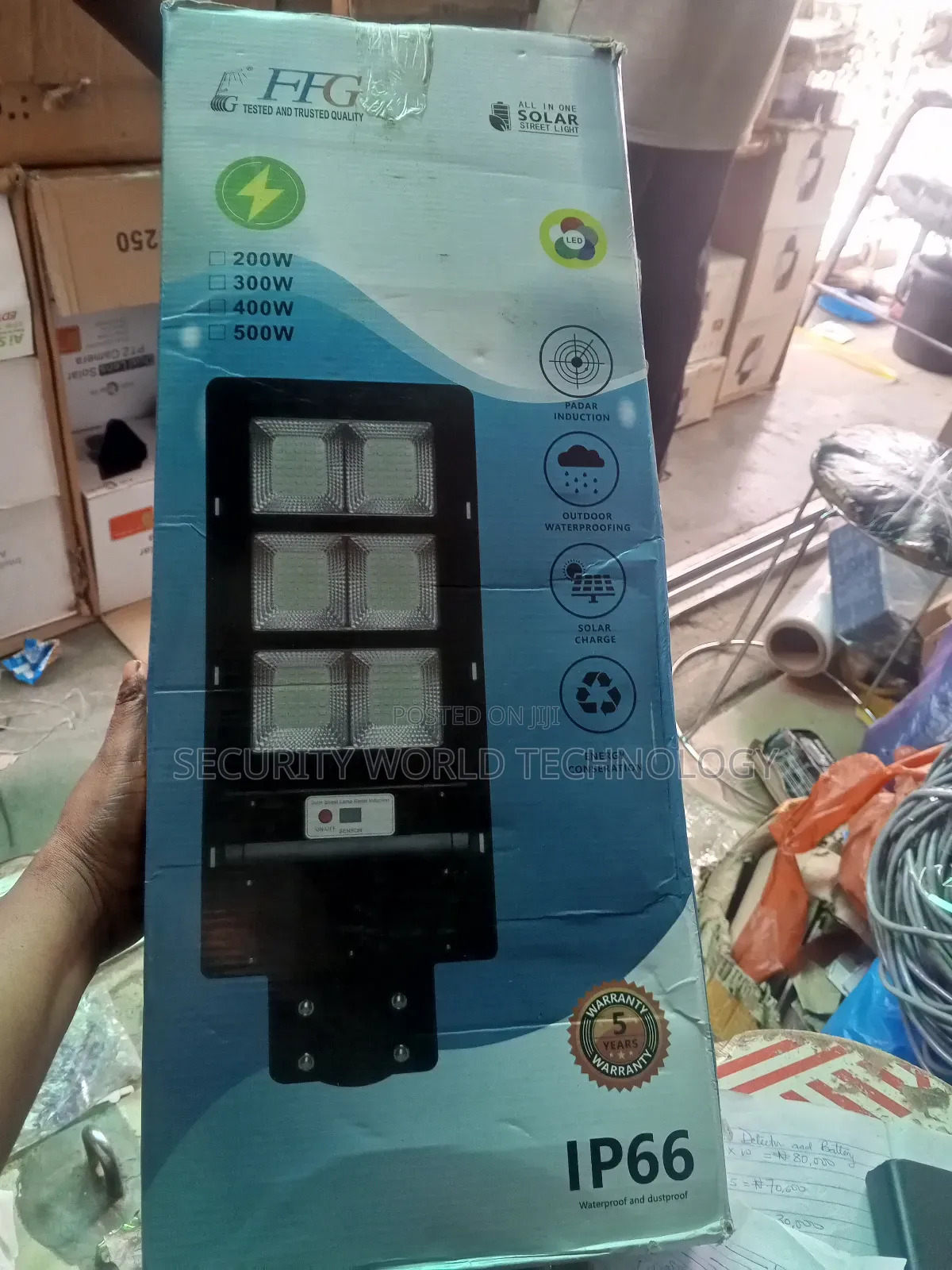 500 W Solar Street Light