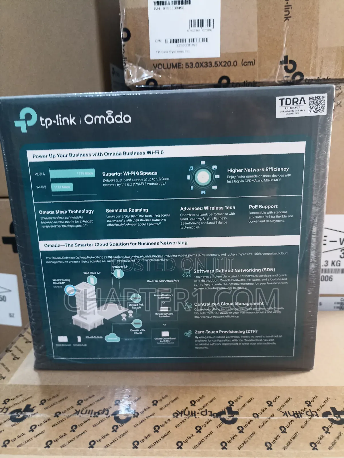 Tp-Link Omada Eap610 Ax1800 Wireless Dual Band Ceiling Mount