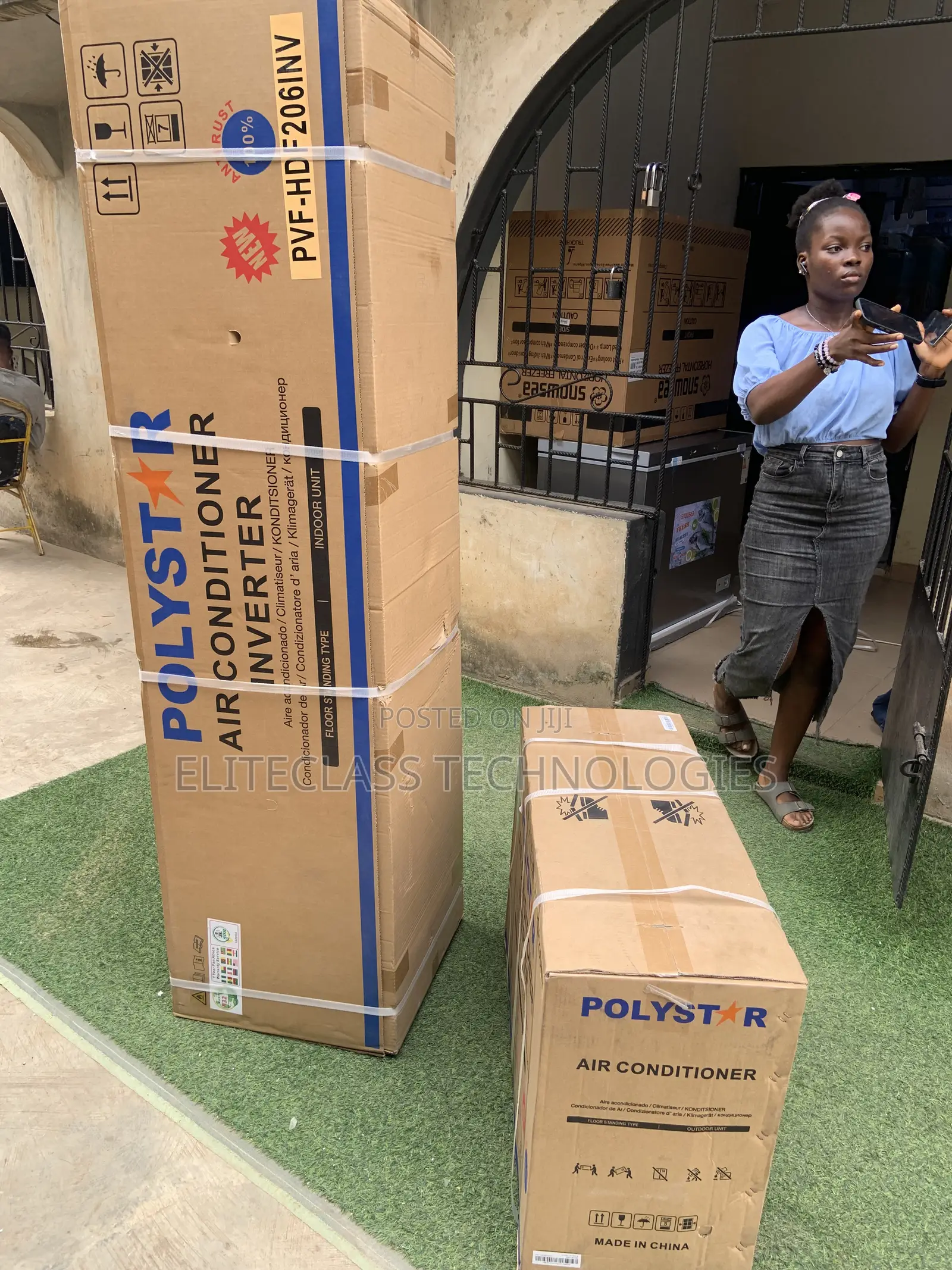 Polystar Floor Standing Ac 2 Ton Model PVF-Hdf206inv