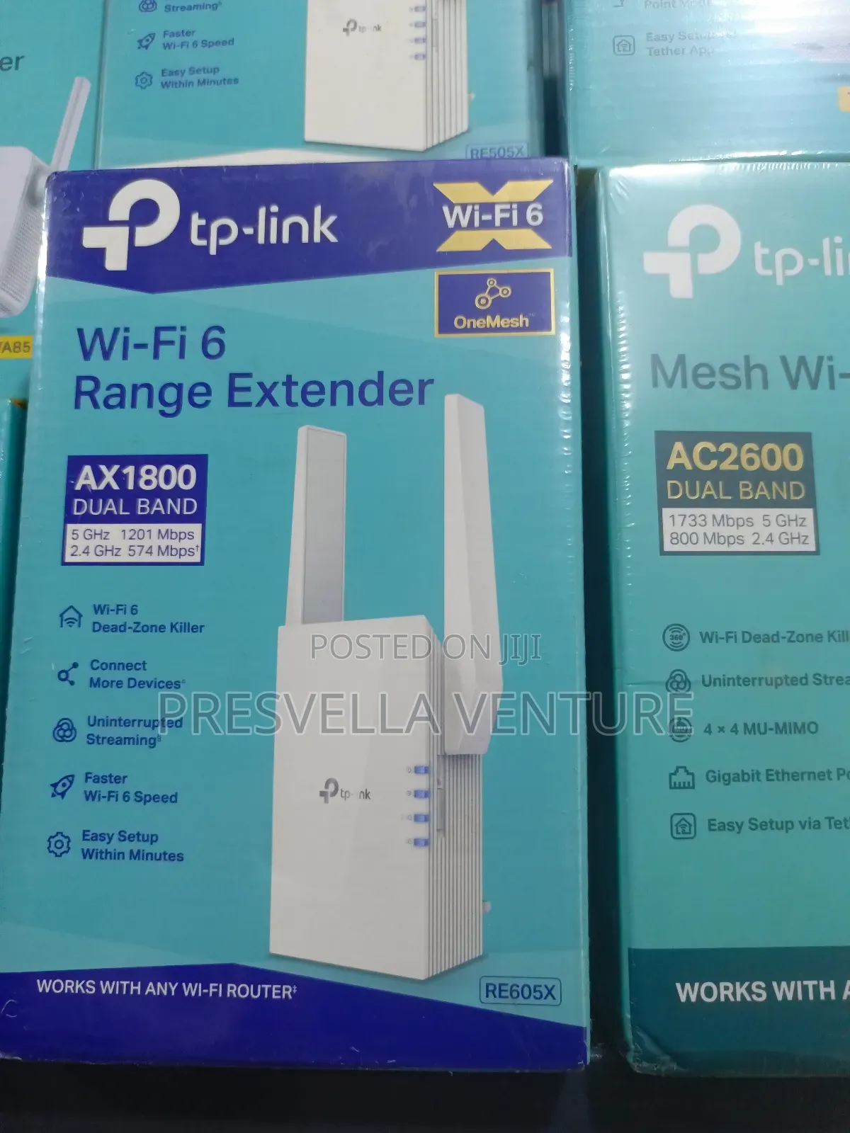 TP-Link Wi-Fi 6 Range Extender Ax 1800