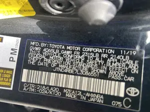 Toyota Corolla XSE 2020 Black