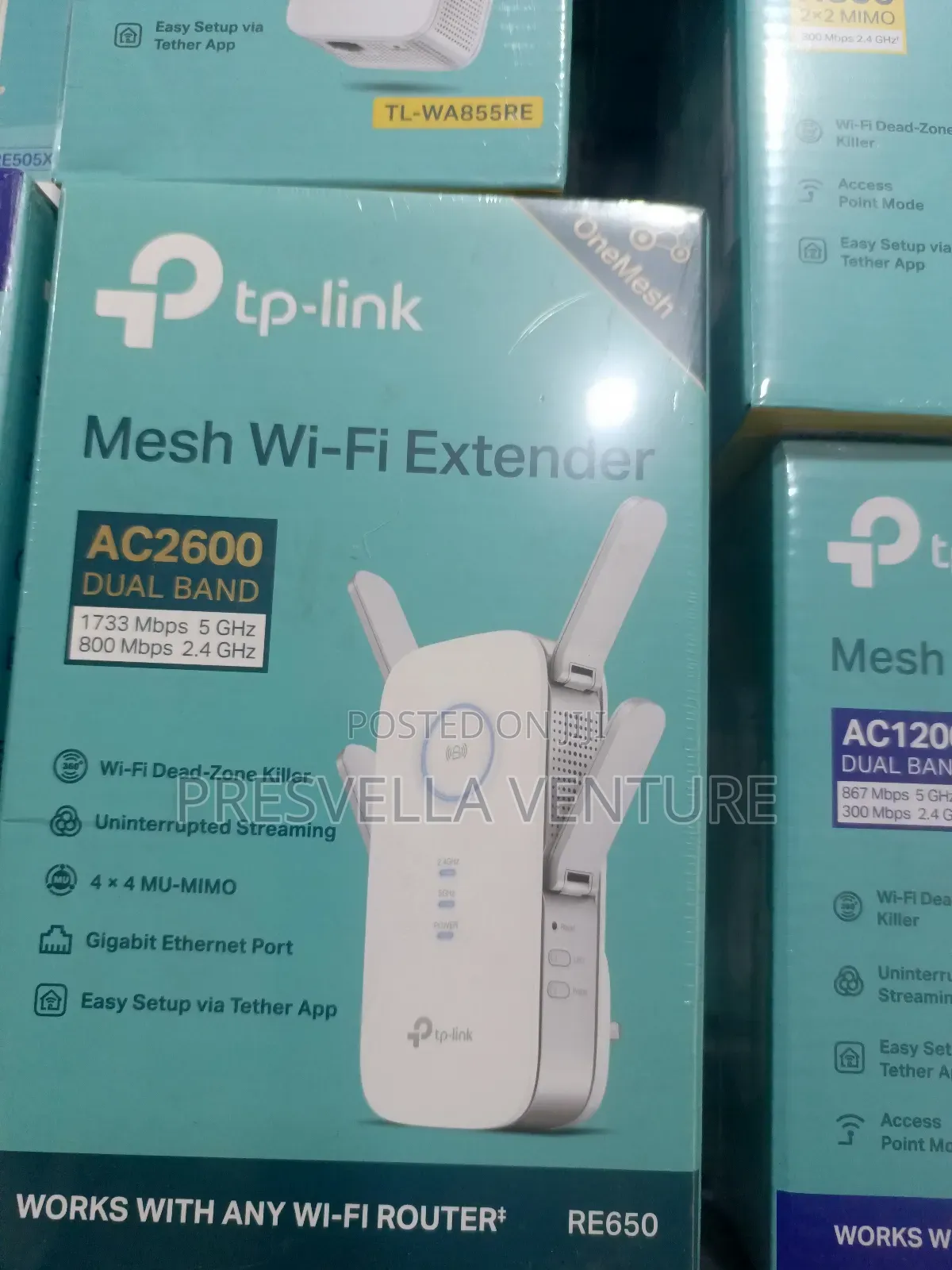 Tp-Link Mesh Wi-Fi Extender Ac2600 Dual Band