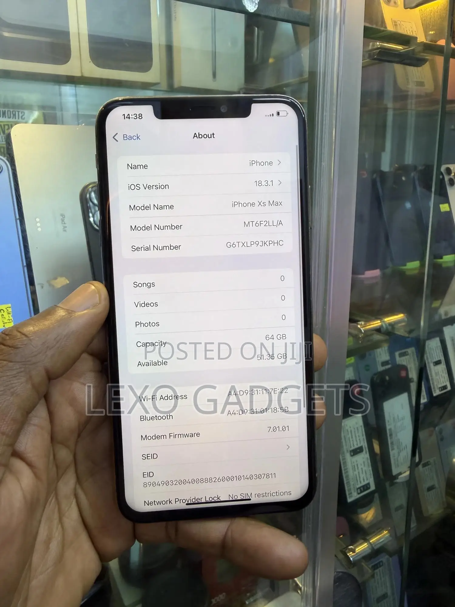 Apple iPhone XS Max 64 GB Gold