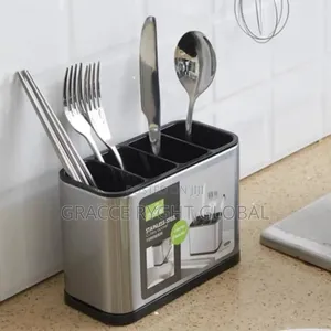 Stainless Steel Cutlery Rack