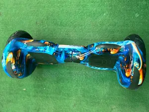 Blue Hoverboard Smart Wheel Balance With Bluetooth and Led Lights
