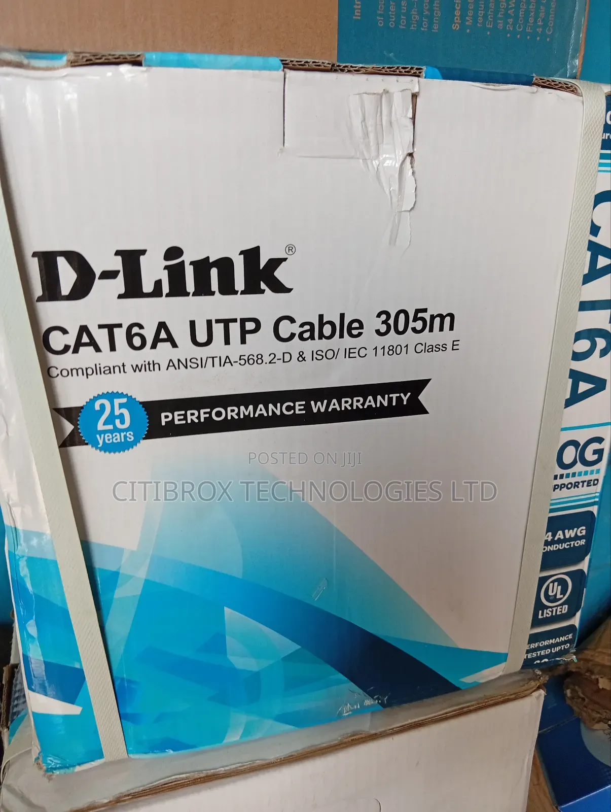 D-Link Cat6 Cable 305m