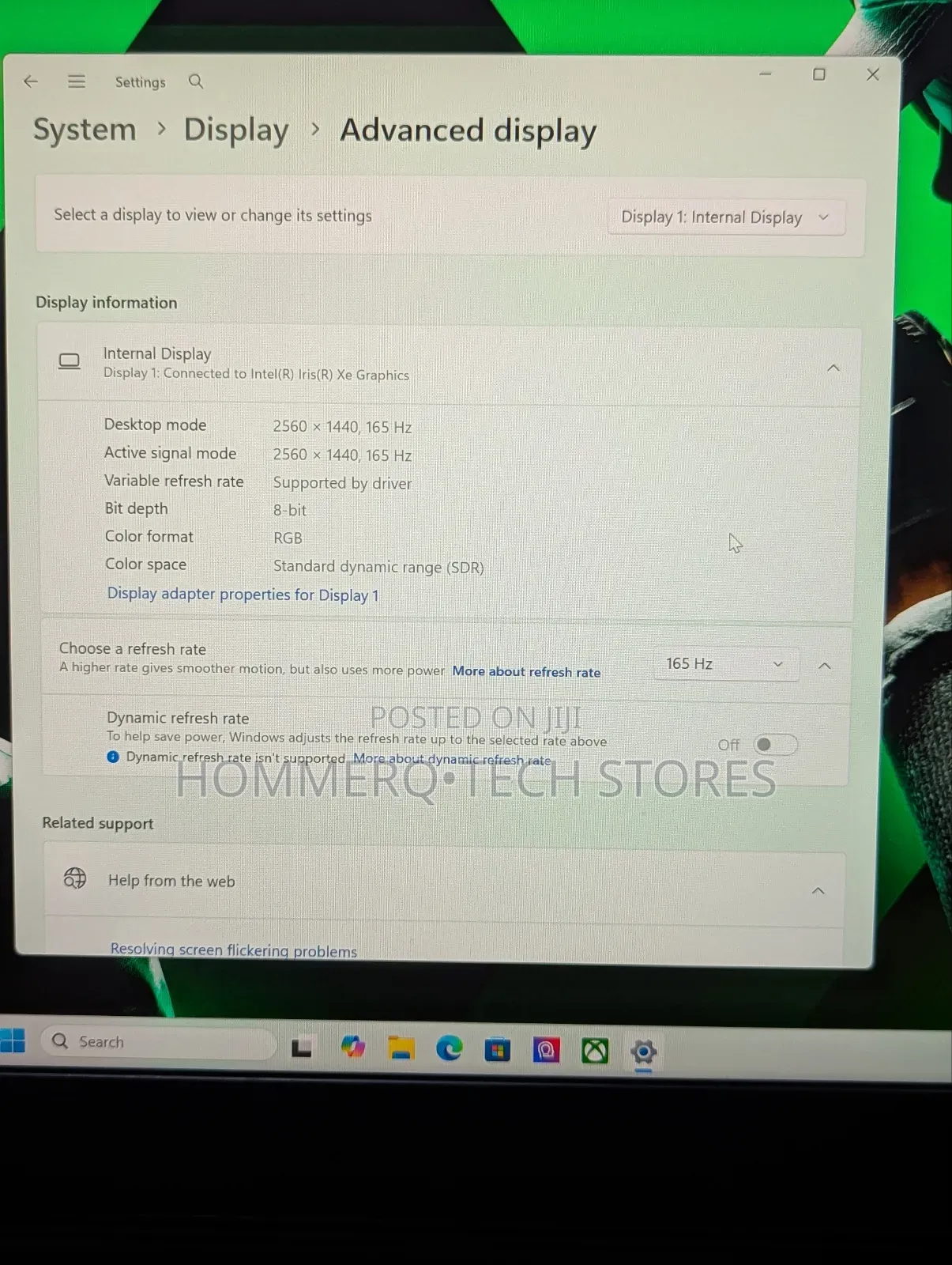 Laptop MSI Vector GP66HX 12UGS 32GB Intel Core i9 SSD 1T