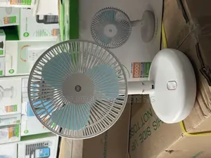 Dp Rechargeable Rotating Foldable Fan With 8000 Mah Battery Capacity