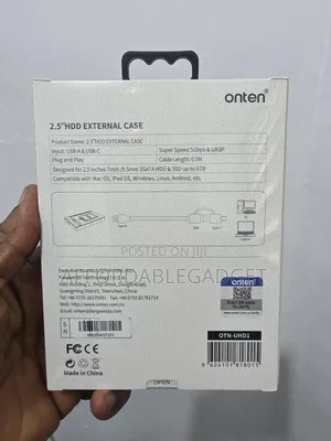 Onten 2.5 HDD External Case 3.2 Gen