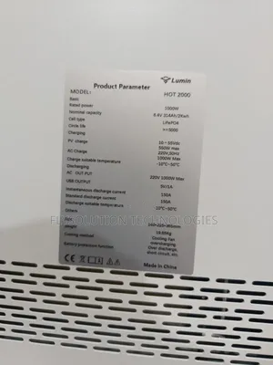 2kwh Lumin Power Station Solar Generator