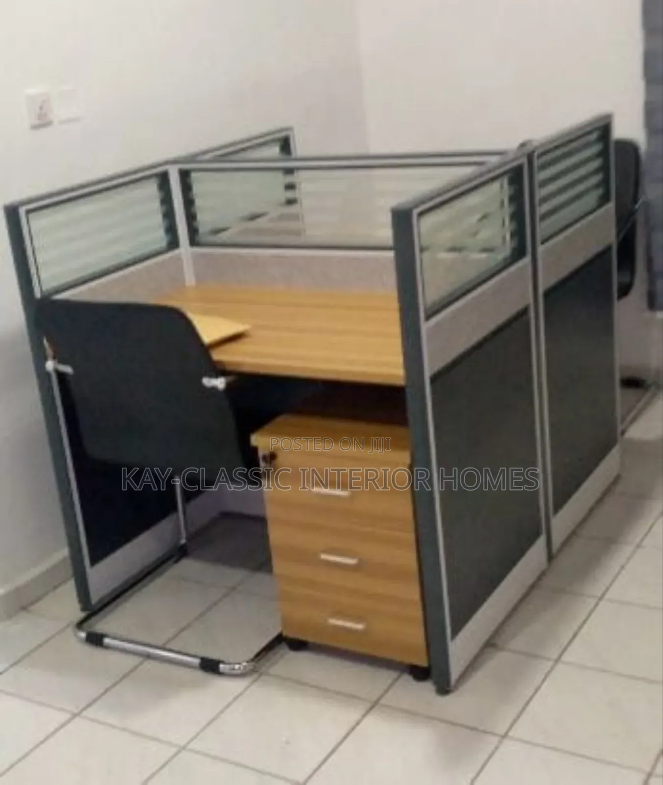Work'station Desk For Two Setters