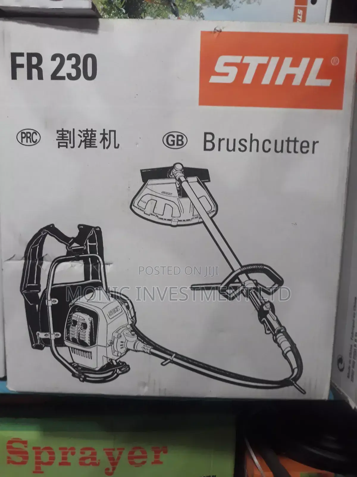 Stihl Backpad Brush Cutter Fr230 Original