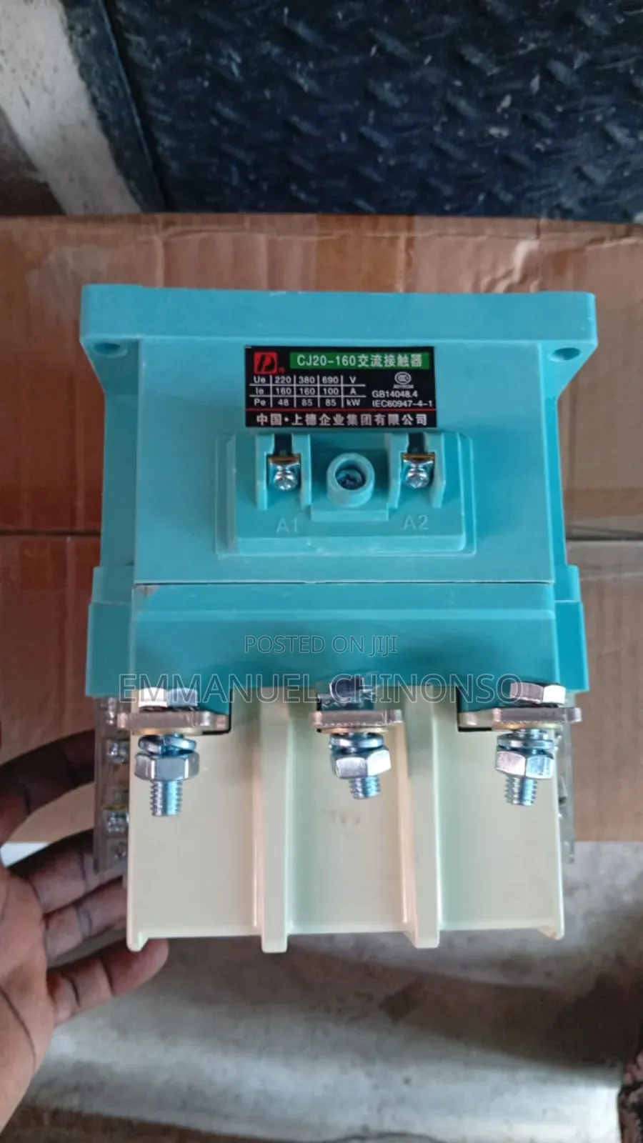 Adbi Cj20 160a Contactor