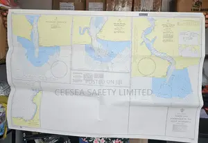Admiralty Chart 1321 Ports And Terminals In The Gulf Of Guinea