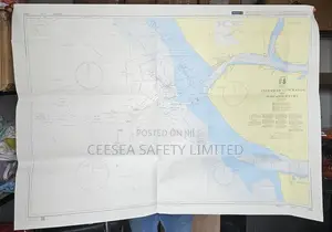 Admiralty Chart 3321 Entrances To Escravos And Forcados Rivers
