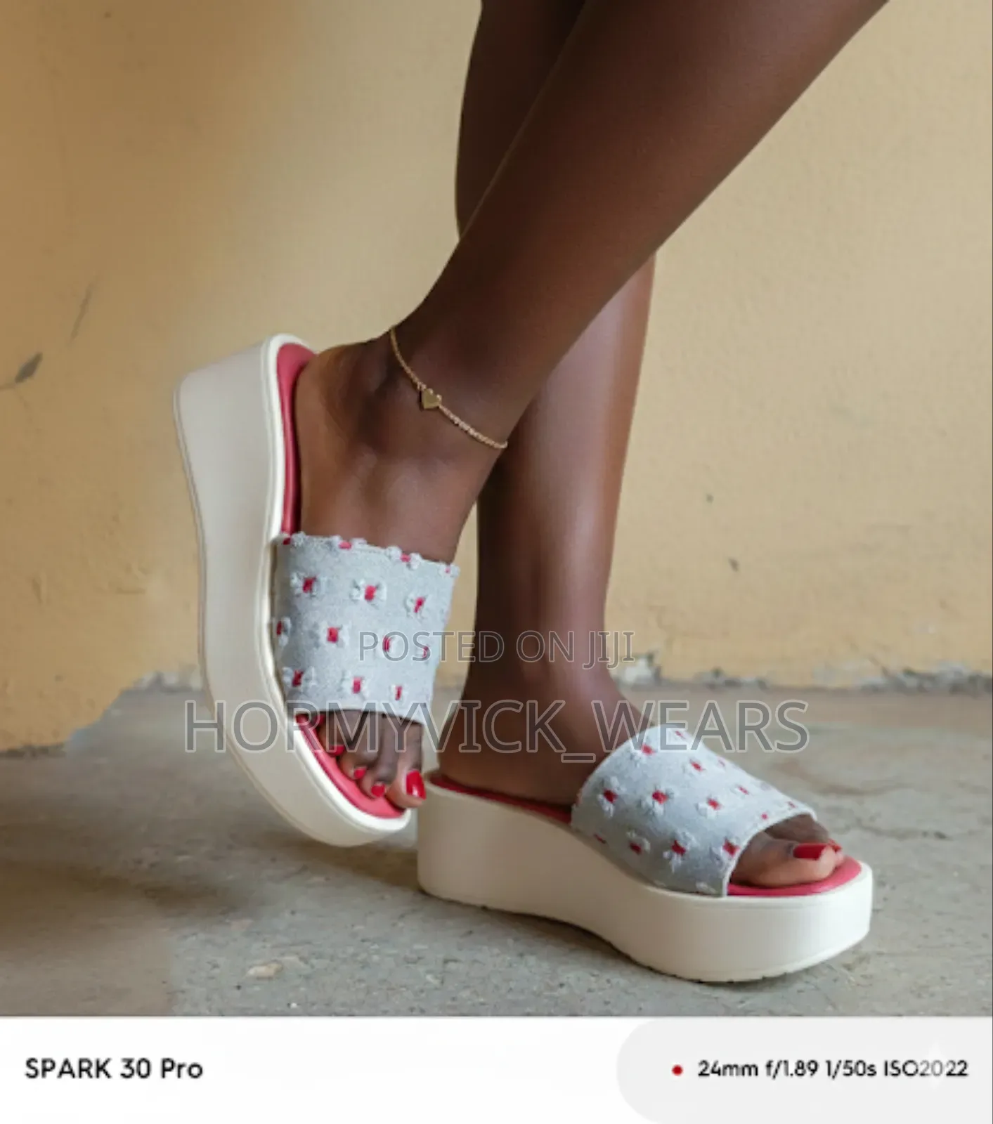 Ladys Turkey Heel Sandals