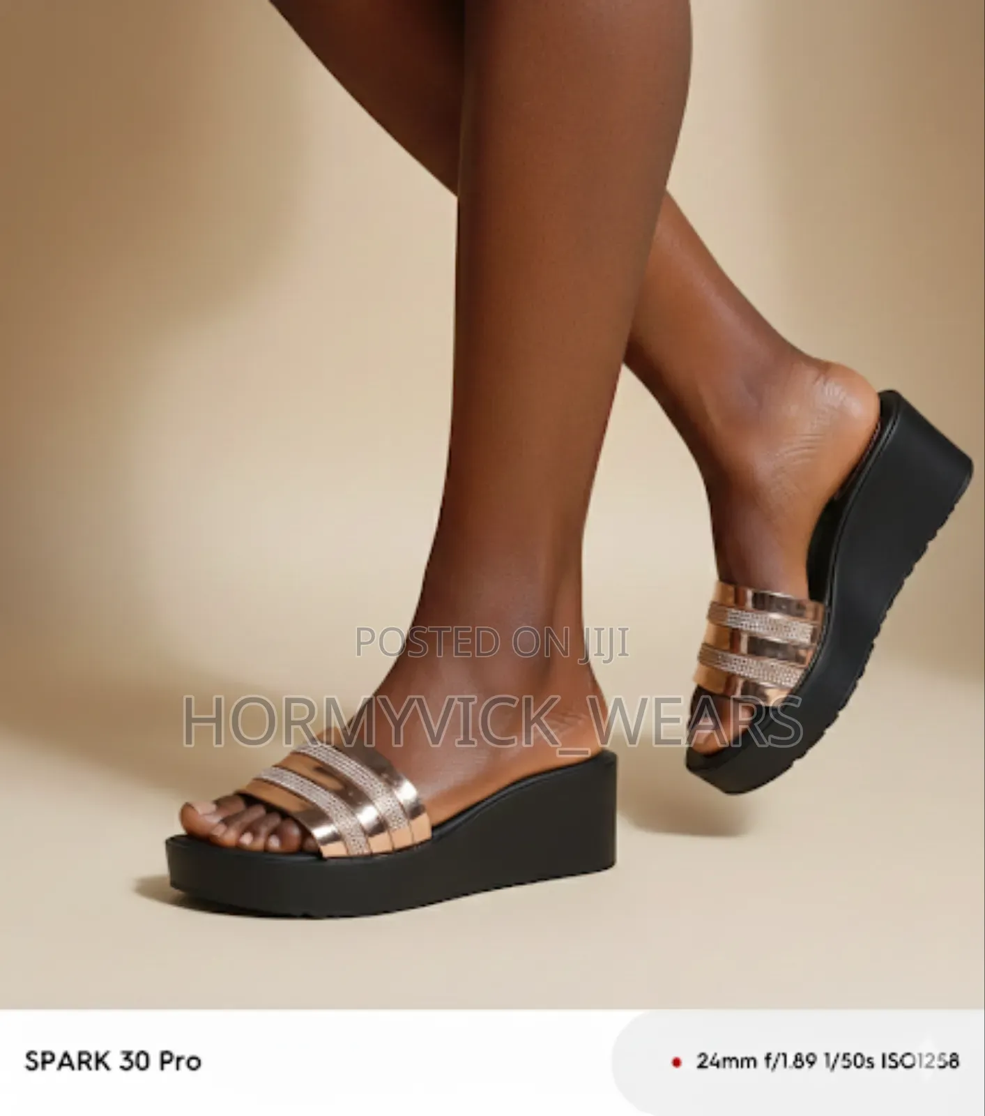 Ladys Turkey Heel Sandals
