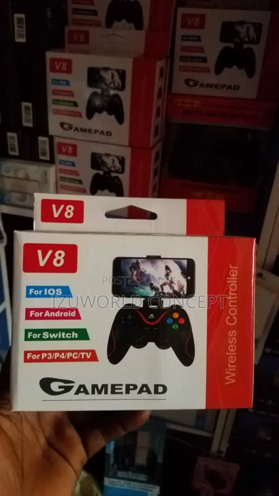V8 Mobile Phone Gamepad