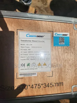10kva 48 Cworth Hybrid Inverter Available Now