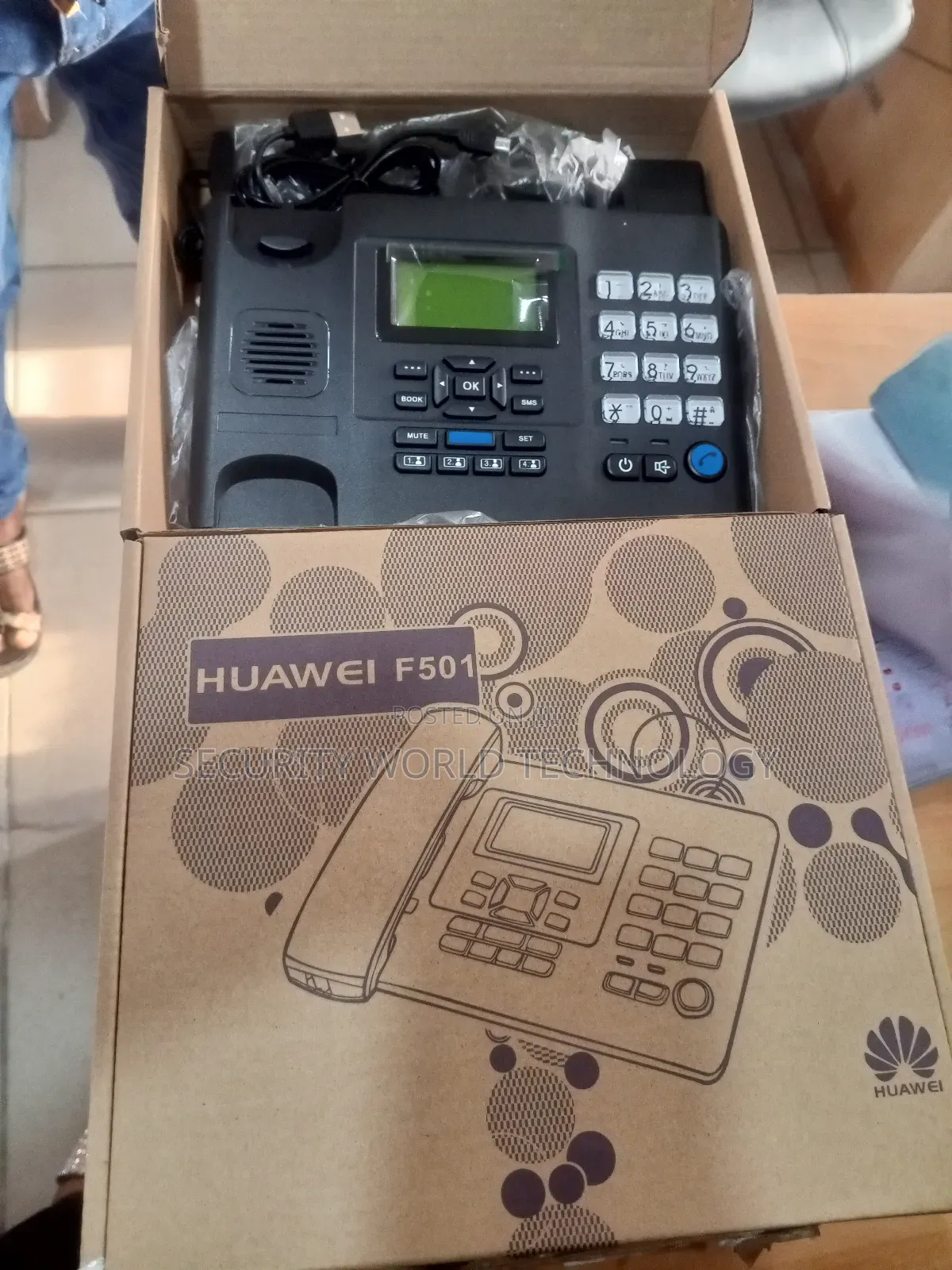Huawei F501 Table Phone Sim Enable