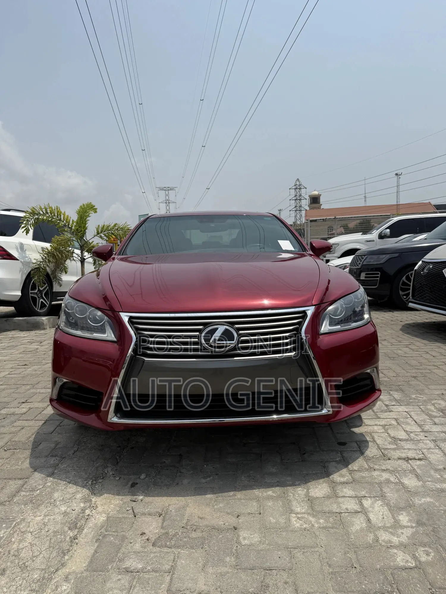 Lexus LS 460 AWD 2013 Red