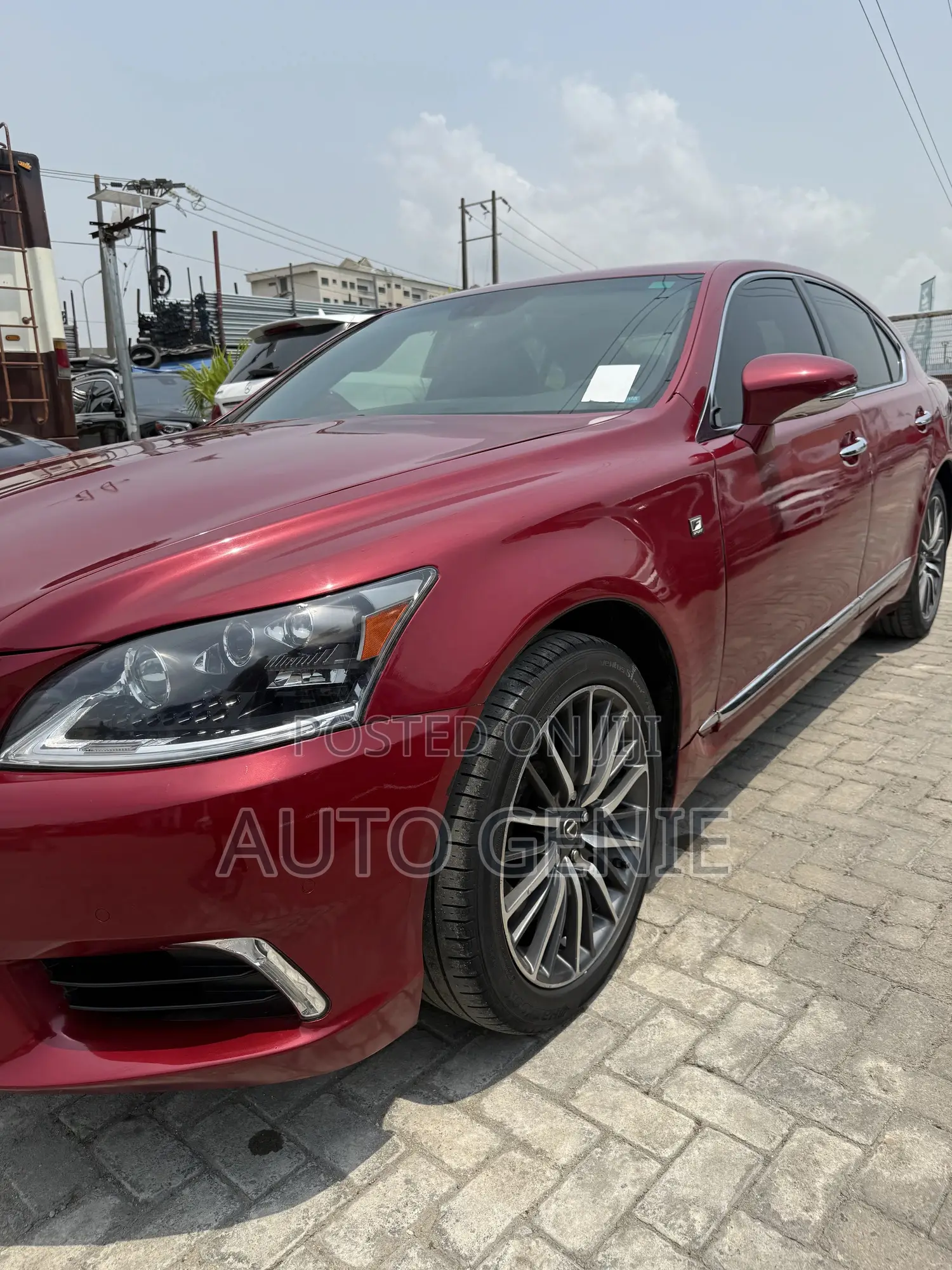 Lexus LS 460 AWD 2013 Red